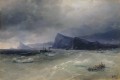 Ivan Aivazovsky sea rocks Seascape